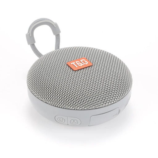 T&G TG352 Portable Rechargeable Bluetooth-compatible Speaker Outdoor Cycling TWS Wireless Stereo Subwoofer - Grey - 1