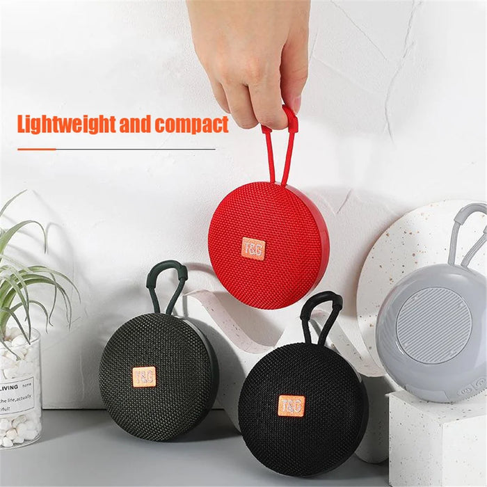 T&G TG352 Portable Rechargeable Bluetooth-compatible Speaker Outdoor Cycling TWS Wireless Stereo Subwoofer - Grey - 5