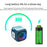T&G TG359 Mini Rechargeable Bluetooth-compatible Speaker Portable Outdoor Wireless Stereo Subwoofer with Breathing Light - Black - 3