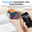 T&G TG359 Mini Rechargeable Bluetooth-compatible Speaker Portable Outdoor Wireless Stereo Subwoofer with Breathing Light - Black - 5