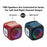 T&G TG359 Mini Rechargeable Bluetooth-compatible Speaker Portable Outdoor Wireless Stereo Subwoofer with Breathing Light - Black - 6