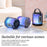 T&G TG376 RGB LED Breathing Light Rechargeable Bluetooth-compatible Speaker Portable Wireless Stereo Subwoofer - Grey - 6