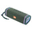 T&G TG375 Wireless Bluetooth-compatible Speaker Portable Sound Column with RGB Lighting TWS Stereo Subwoofer Boom Box - Blackish Green - 1