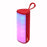 T&G TG357 Portable Wireless Bluetooth-compatible Speaker Outdoor TWS Stereo Subwoofer with RGB Light - Red - 1