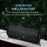 CYBORIS S2 IPX6 Waterproof Outdoor Loudspeaker Portable Wireless Bluetooth-compatible Speaker - Blue - 6