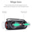 X5 Portable Rechargeable Bluetooth-compatible Speaker 40W Waterproof Outdoor TWS Wireless Stereo Subwoofer - Blue - 4
