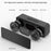 Outdoor Multi-Function Bluetooth-compatible Speaker TWS FM Radio Loudspeaker Support TF Card U-Disk AUX - Black - 4