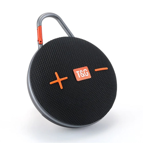 T&G TG648 Portable Bluetooth-compatible Speaker Outdoor TWS Wireless Stereo Subwoofer with LED Flashlight - Black - 1