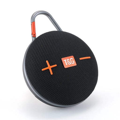 T&G TG648 Portable Bluetooth-compatible Speaker Outdoor TWS Wireless Stereo Subwoofer with LED Flashlight - Black - 1
