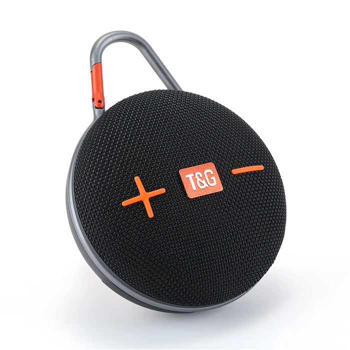 T&G TG648 Portable Bluetooth-compatible Speaker Outdoor TWS Wireless Stereo Subwoofer with LED Flashlight - Black - 1