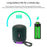 T&G TG294 Portable LED Light TWS Bluetooth-compatible Speaker Outdoor Wireless Stereo Music Subwoofer - Green - 3