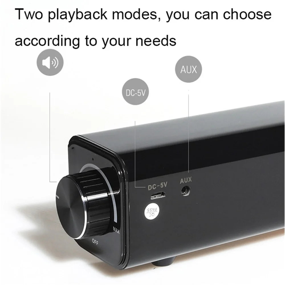 BT808 Desktop Powerful Bluetooth-compatible Speaker Auto Sleep Smart Speaker with Two Playback Modes - Grey - 4