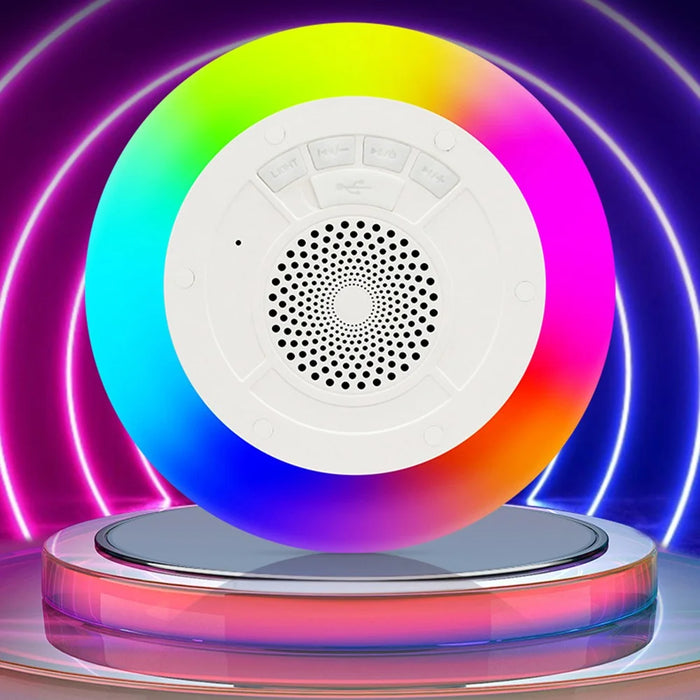 MC-109 Portable RGB Light Bluetooth-compatible Speaker Stereo Sound IPX7 Waterproof Floating Wireless Speaker - 2
