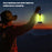 Z15 Outdoor Wireless Bluetooth-compatible Speaker Colorful Light Effect Portable Speaker Support FM, TF Card / USB Flash - Black - 6