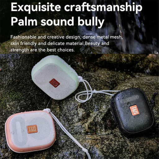 T&G TG-394 TWS Wireless Bluetooth-compatible Speaker IPX7 Water Resistant Portable Speaker with Strap for Outdoor Cycling - Black - 2