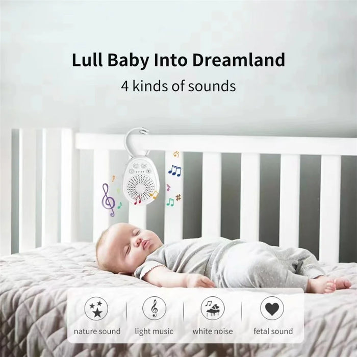 Baby Portable White Noise Sleep Sound Machine Gift with 20 Light Music for Toddlers - 6