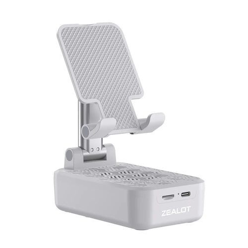 ZEALOT Z7 2-in-1 Portable Bluetooth-compatible Speaker Mobile Phone Holder Folding Bracket, Support TF Card - 1