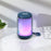 T&G TG346 Bluetooth-compatible Speaker FM Radio Colorful Light Desktop Subwoofer Support Hands-free Call - Blue - 2