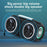 T&G TG657 Portable Wireless 3D Stereo Subwoofer Bluetooth-compatible Speaker Support FM / TF Card / USB / LED Atmosphere Light - Grey - 4