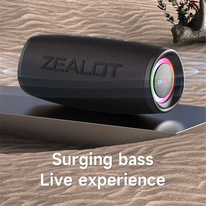 ZEALOT S56 40W Outdoor Bluetooth-Compatible Speaker IP67 Waterproof Bass Audio Subwoofer Wireless Speaker - 4