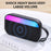 BS56 Bluetooth-compatible 5.0 TWS Wireless Speaker IPX7 Waterproof Portable Loudspeaker with Lanyard - Black - 2
