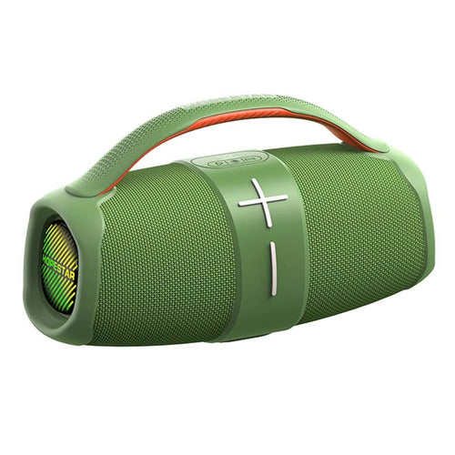 HOPESTAR H60 Boombox Speaker with Handle Portable Bluetooth-compatible Subwoofer Music Player - Green - 1