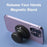 EWA A117 Mini Portable Magnetic Stand Wireless Speaker Subwoofer Metal Bluetooth-compatible Speaker - Black - 3