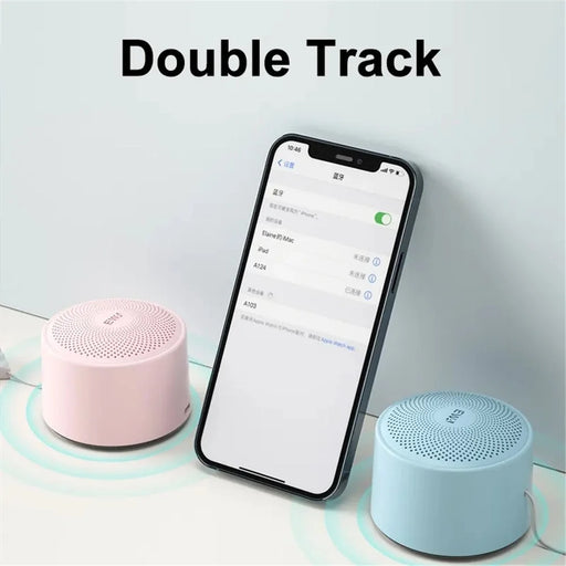 EWA A124 Mini Bluetooth-compatible Speaker Portable Outdoor Waterproof TWS Subwoofer with Hanging Ring - Blue - 2