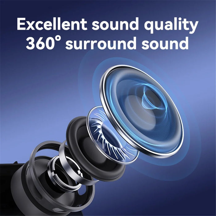 USAMS US-YX014 YIN Series Portable TWS Bluetooth-compatible Speaker Mini Wireless Subwoofer with Colorful Light - 3