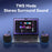 USAMS US-YX014 YIN Series Portable TWS Bluetooth-compatible Speaker Mini Wireless Subwoofer with Colorful Light - 5