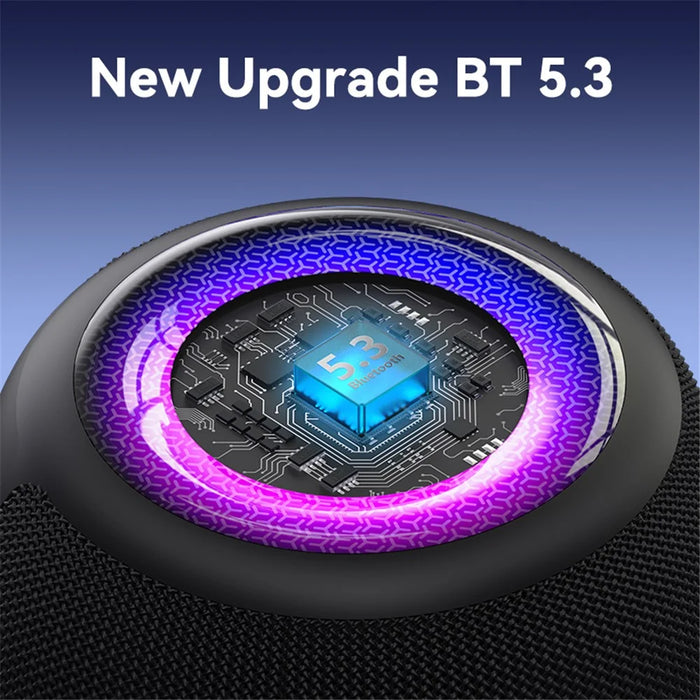 USAMS US-YX014 YIN Series Portable TWS Bluetooth-compatible Speaker Mini Wireless Subwoofer with Colorful Light - 7