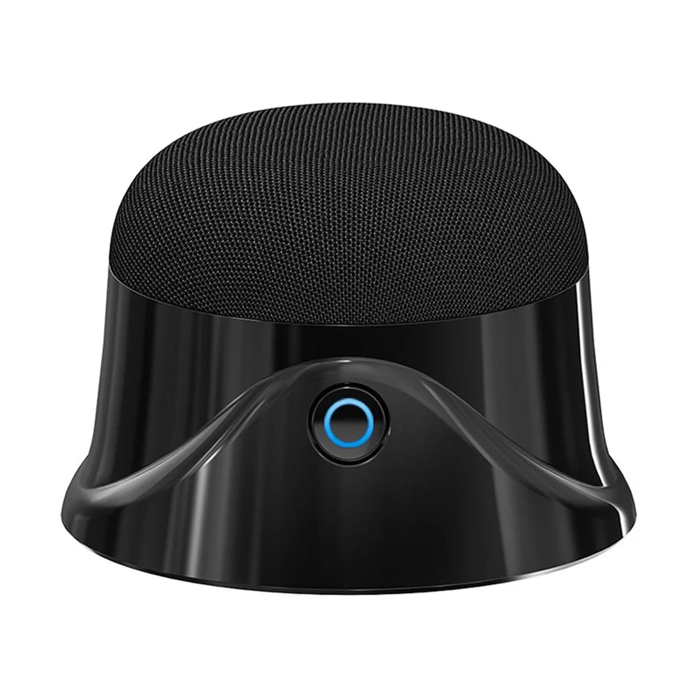 CQ-01 Wireless Bluetooth-compatible TWS Speaker Stereo Sound Magnetic Mini Subwoofer - Black - 1