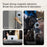 CQ-01 Wireless Bluetooth-compatible TWS Speaker Stereo Sound Magnetic Mini Subwoofer - Black - 5