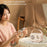 P33 Plus FM Radio Bluetooth-compatible Speaker with Wireless Microphone Home Karaoke Machine - White - 4