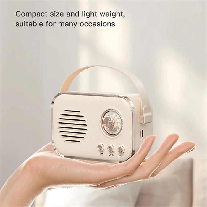 P33 Plus FM Radio Bluetooth-compatible Speaker with Wireless Microphone Home Karaoke Machine - White - 5