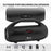 NEWRIXING NR2055 Portable TWS Bluetooth-compatible Speaker FM Radio Wireless Stereo Subwoofer with Microphone - Red - 6
