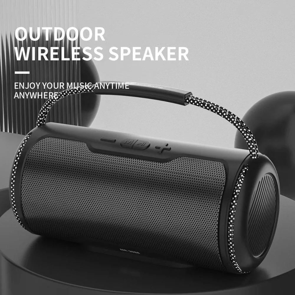 NEWRIXING NR-2088 TWS Wireless Portable Bluetooth-compatible Speaker 16W Audio Player Support TF Card - Black - 2