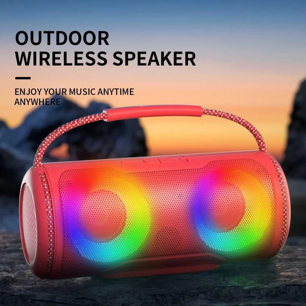 NEWRIXING NR-2088 TWS Wireless Portable Bluetooth-compatible Speaker 16W Audio Player Support TF Card - Black - 3