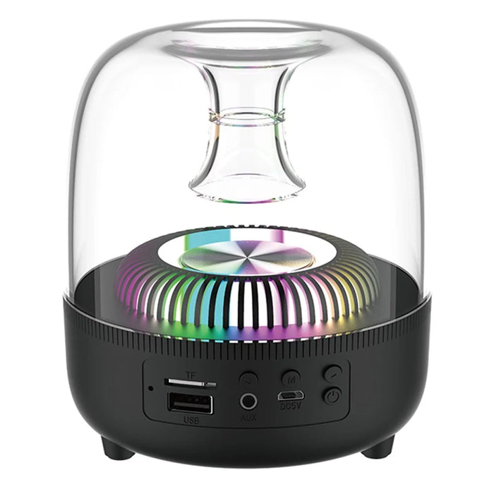 DEVIA Smart Series EM046 Crystal Bluetooth-compatible Speaker RGB Light HiFi Sound Wireless Music Subwoofer (I-M2) - 1