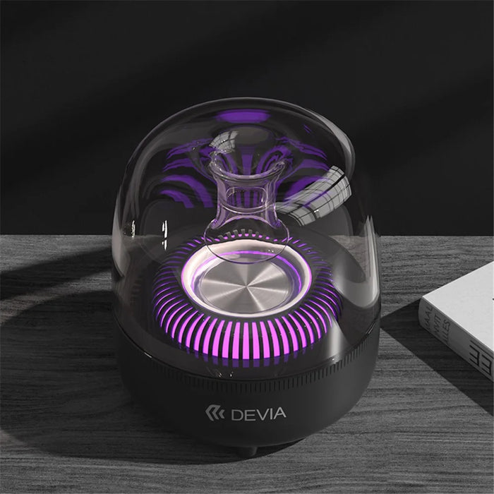 DEVIA Smart Series EM046 Crystal Bluetooth-compatible Speaker RGB Light HiFi Sound Wireless Music Subwoofer (I-M2) - 7