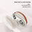 P6 Home Karaoke Machine LED Lighting Bluetooth-compatible Speaker with 2 Wireless Microphones for Kids, Adults - White - 2