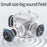 Y1 Mini Portable Bluetooth-compatible Speaker Outdoor Indoor Karaoke Machine with 1 Microphone - White - 3