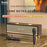 ONEDER D8 Vintage Bluetooth-compatible Speaker with TF / USB / FM, Wood Grain Wireless Speaker - Brown - 3