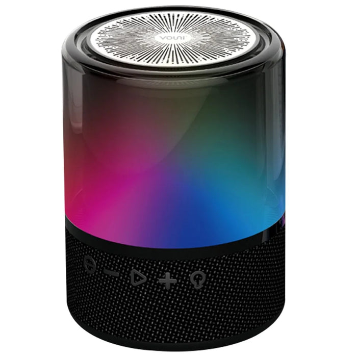 VOUNI Colorful Lighting Wireless Speaker Portable Bluetooth-compatible Speaker - 1