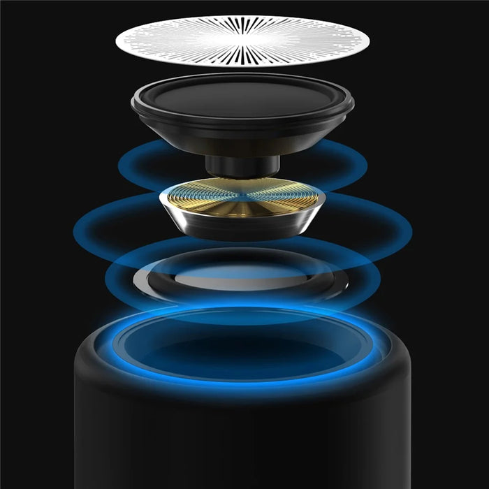 VOUNI Colorful Lighting Wireless Speaker Portable Bluetooth-compatible Speaker - 2