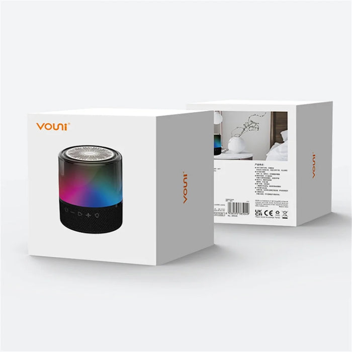 VOUNI Colorful Lighting Wireless Speaker Portable Bluetooth-compatible Speaker - 6