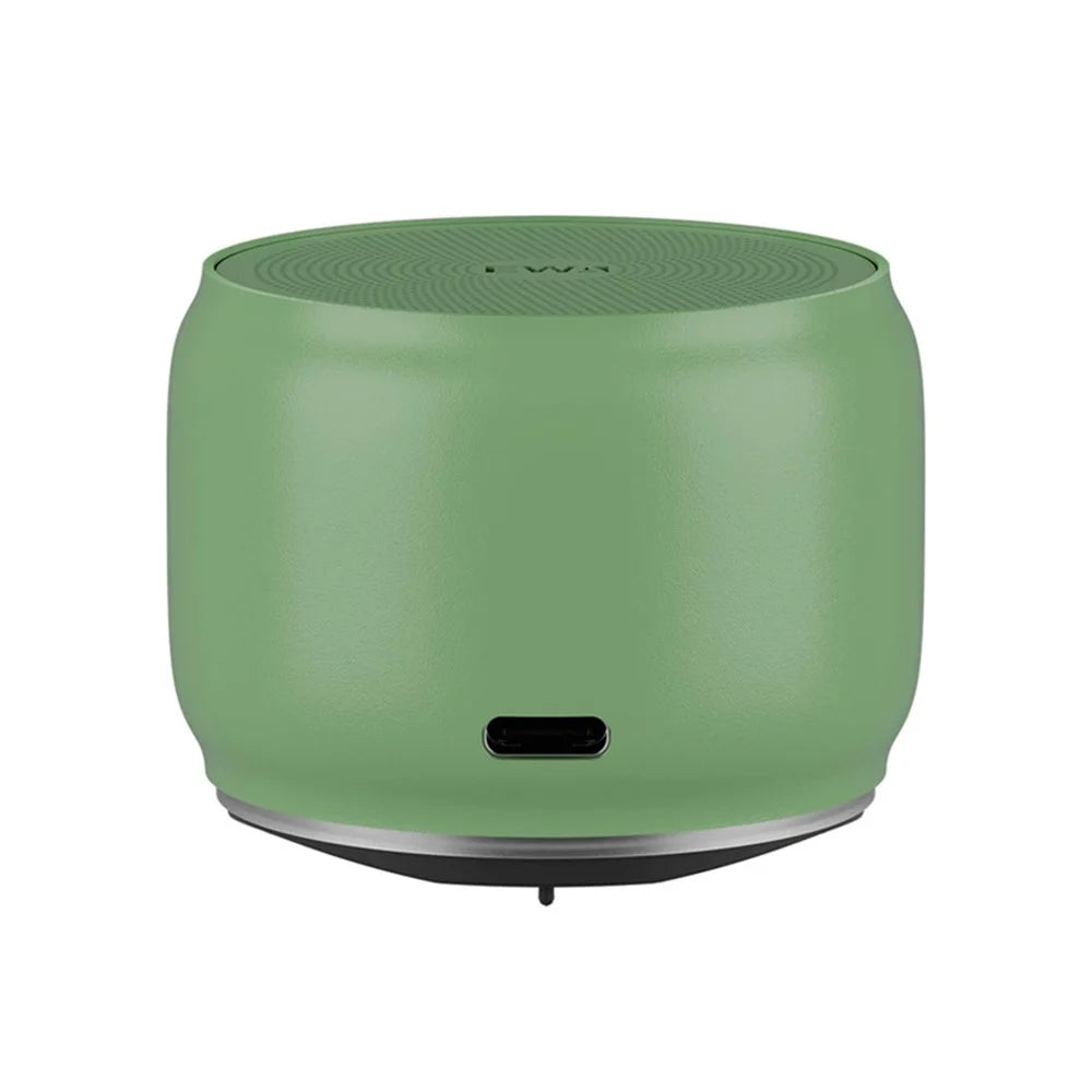 EWA A126 Metal Case Bluetooth-compatible 5.0 Portable Speaker with Bass Radiator - Green - 1