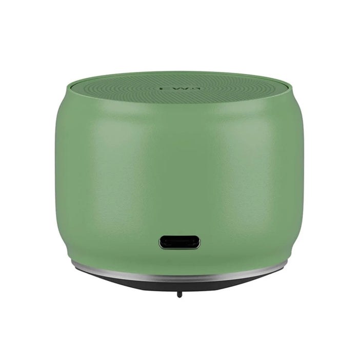 EWA A126 Metal Case Bluetooth-compatible 5.0 Portable Speaker with Bass Radiator - Green - 1