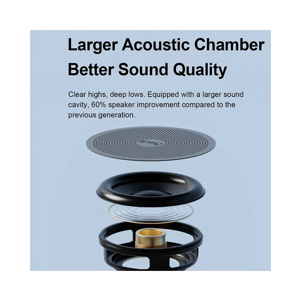 EWA A126 Metal Case Bluetooth-compatible 5.0 Portable Speaker with Bass Radiator - Green - 3