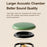 EWA A20 TWS Mini Subwoofer Portable Bluetooth-compatible Speaker with Bass Radiator - Black - 3
